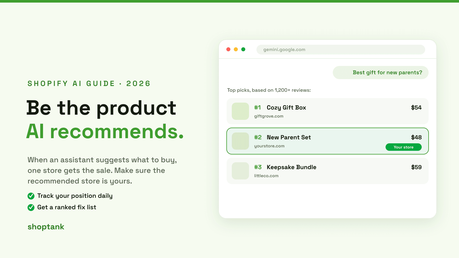 AI odporúčania produktov: Pripravte si Shopify obchod