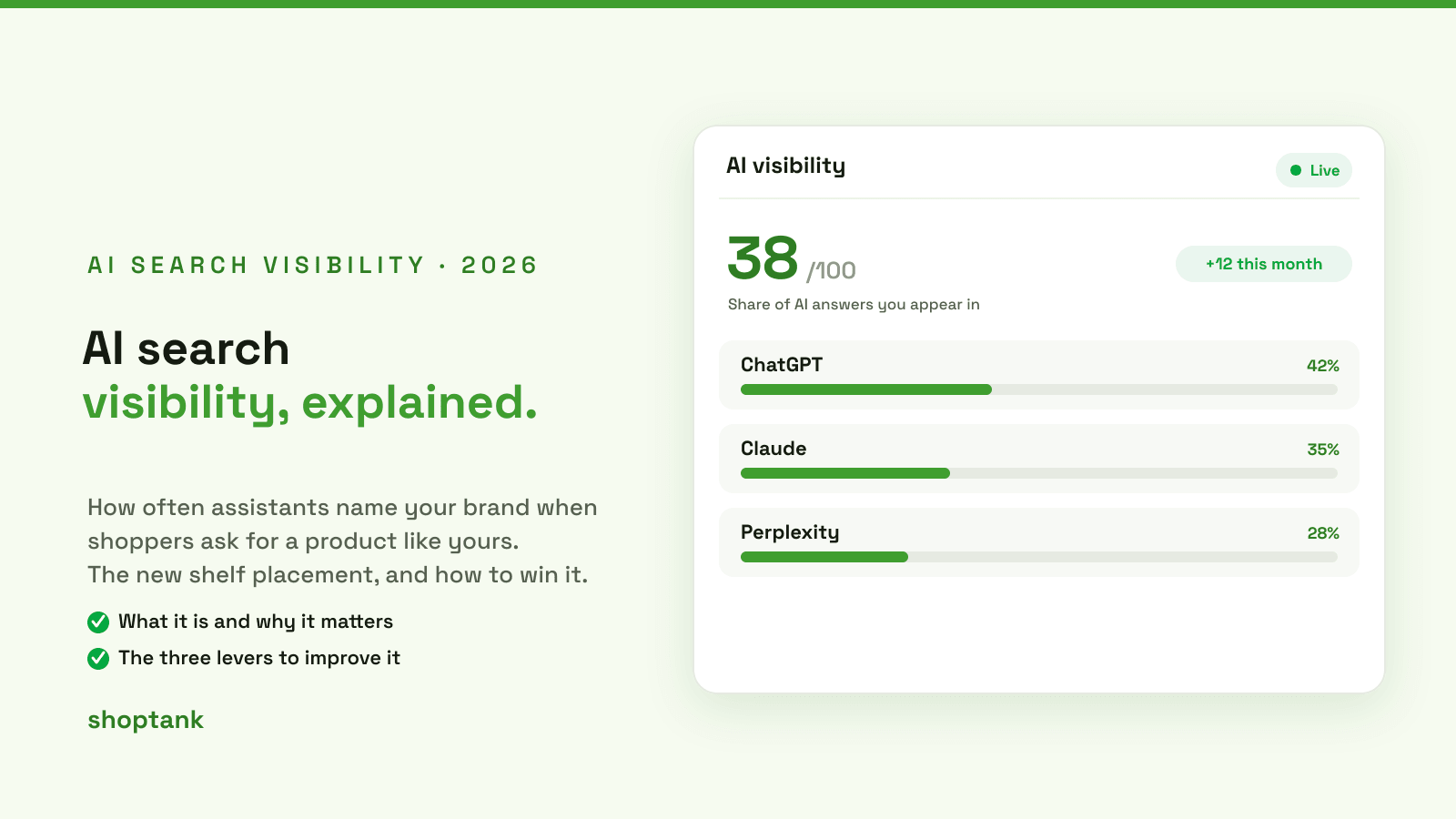 What Is AI Search Visibility for Ecommerce Brands (and How Do You Improve It)?