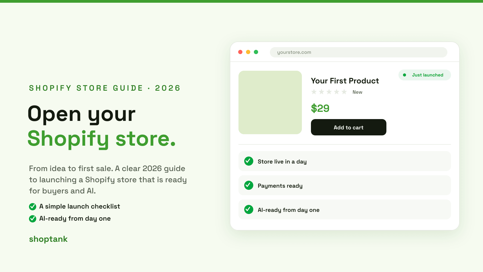 How to Open a Store: The Shopify Guide 2026