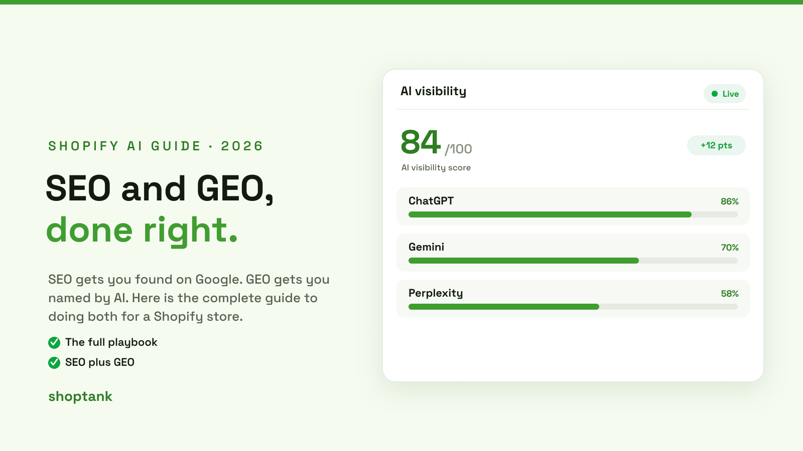 How to Do Complete SEO and GEO for Your Shopify Store