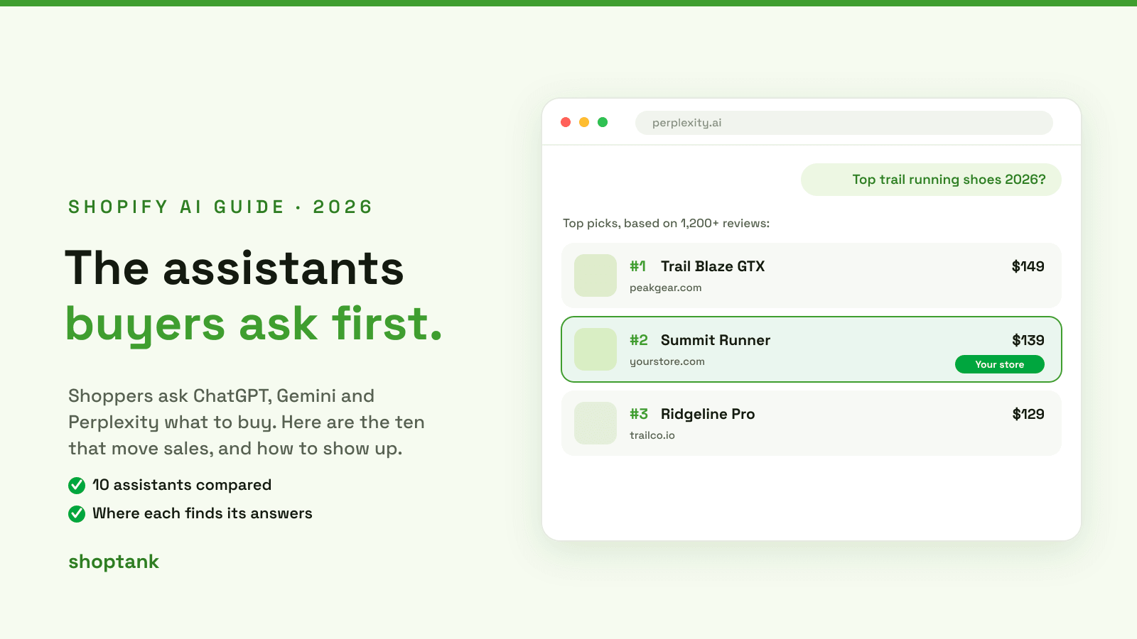 Top 10 List of AI Assistants for Merchants in 2026