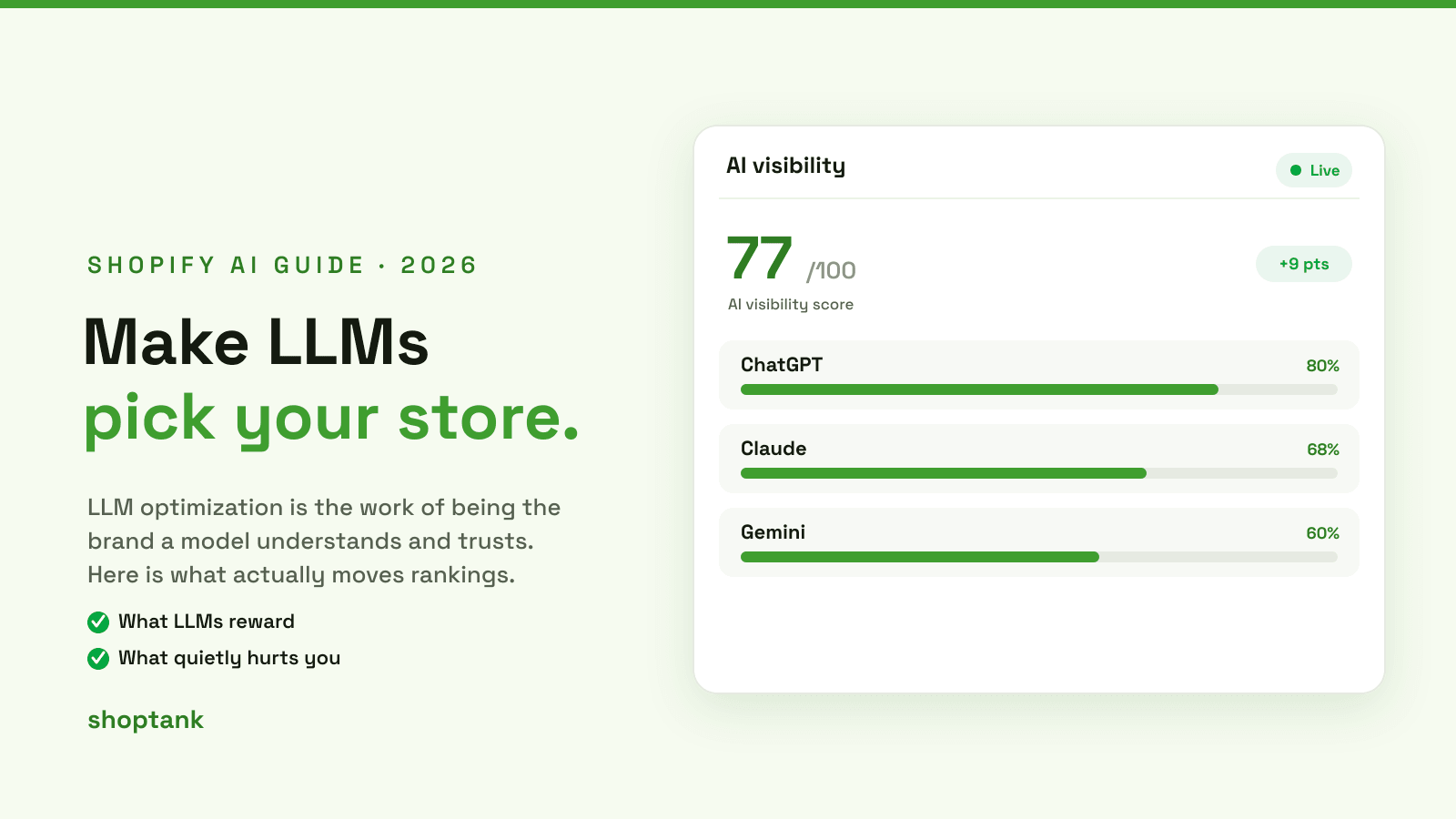 What Is LLM Optimization: Boost Shopify Sales in 2026